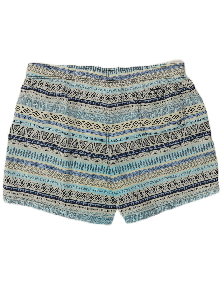 Maui and Sons Short de bain homme 2XL bleu géométrique polyamide