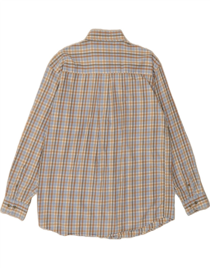 WRANGLER Mens Flannel Shirt Large Multicoloured Gingham Cotton Vintage Wrangler and Second-Hand Wrangler from Messina Hembry 
