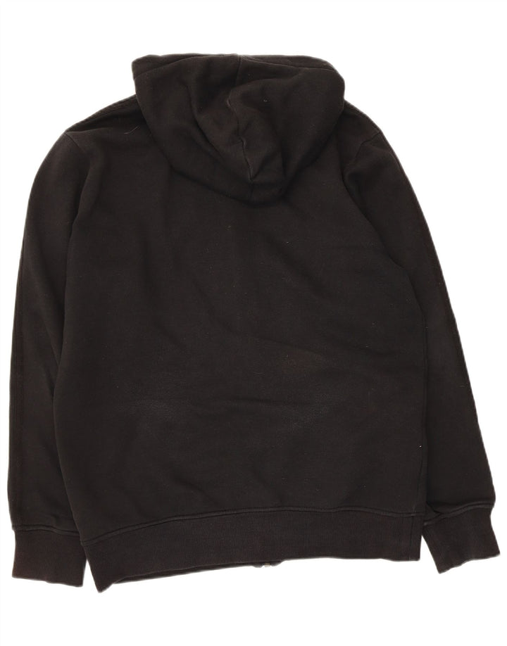 Adidas Pull à capuche zippé pour homme en coton noir moyen