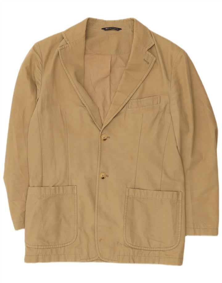 Marks & Spencer Veste blazer bleue Harbor 2 boutons pour homme UK 38 Beige moyen