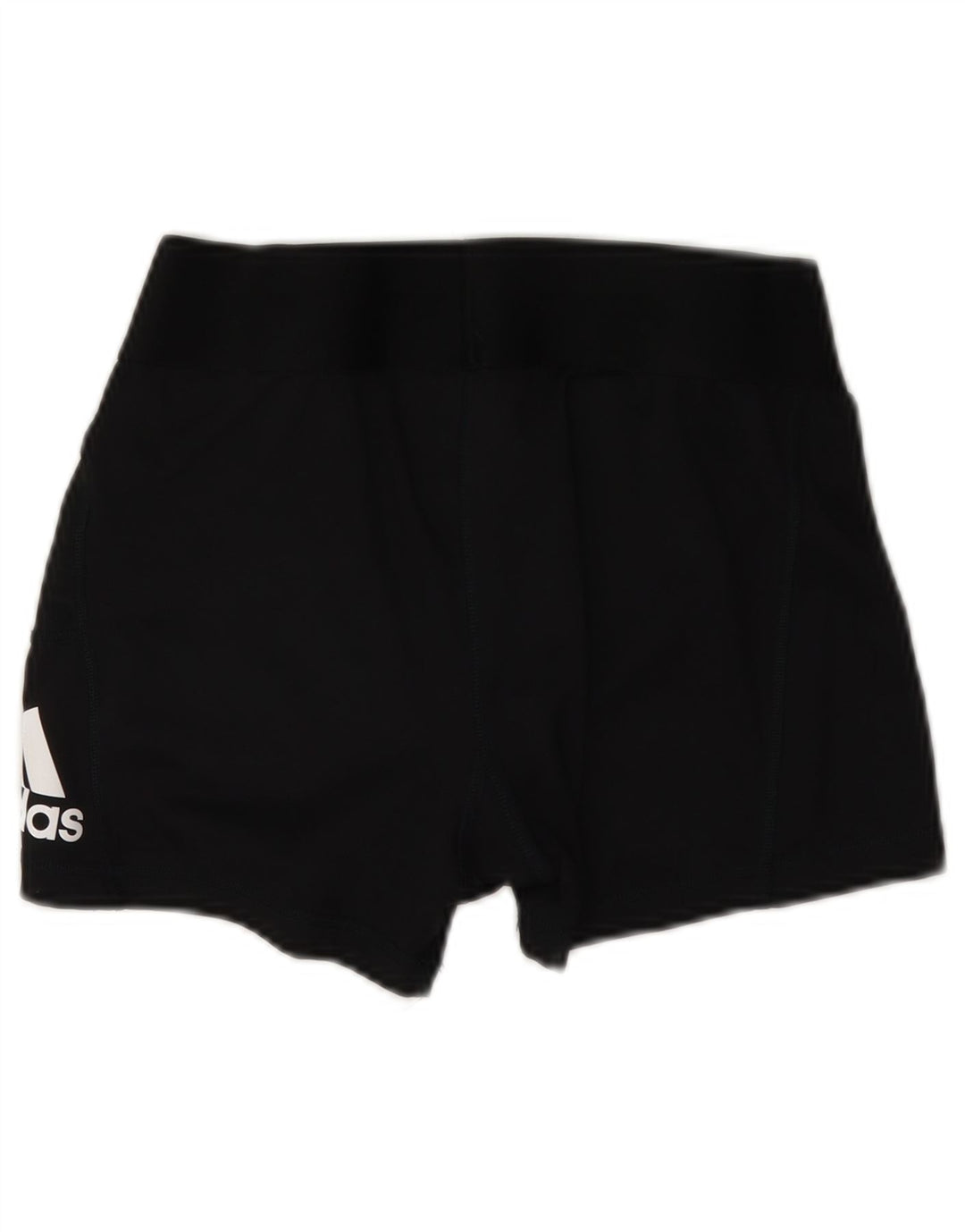 Adidas Short de sport graphique pour femme UK 12 Polyester noir moyen