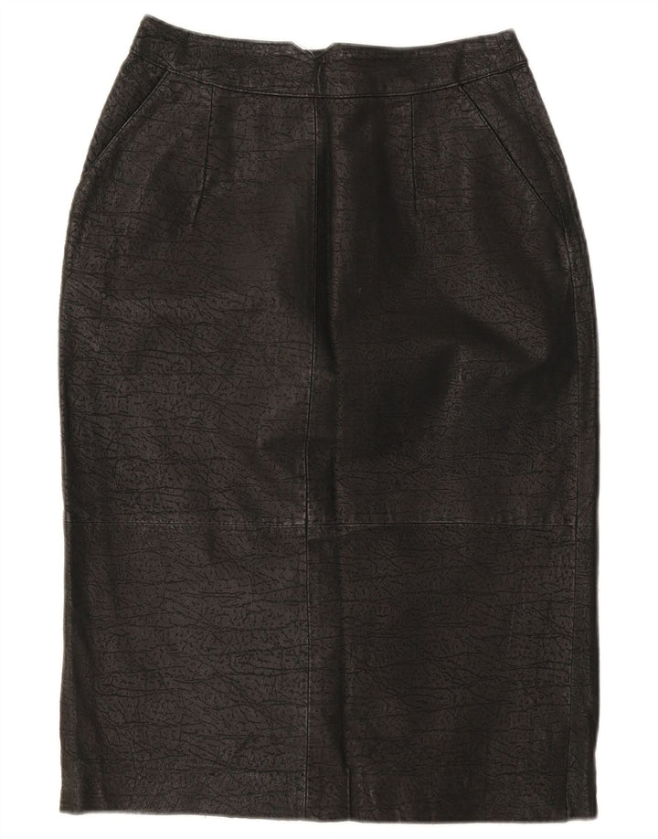 jupe crayon femme vintage EU 38 Moyen W28 Noir
