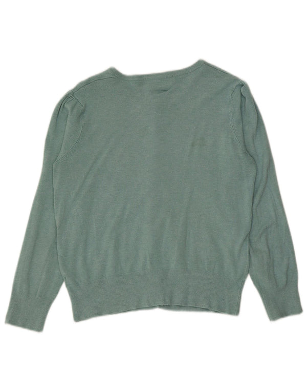 Marks & Spencer Cardigan pour femme en viscose vert moyen UK 42