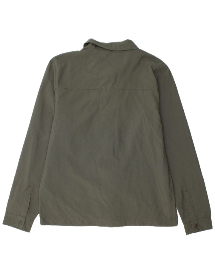 French Connection Chemise Surchemise Homme Kaki Moyen Polyamide