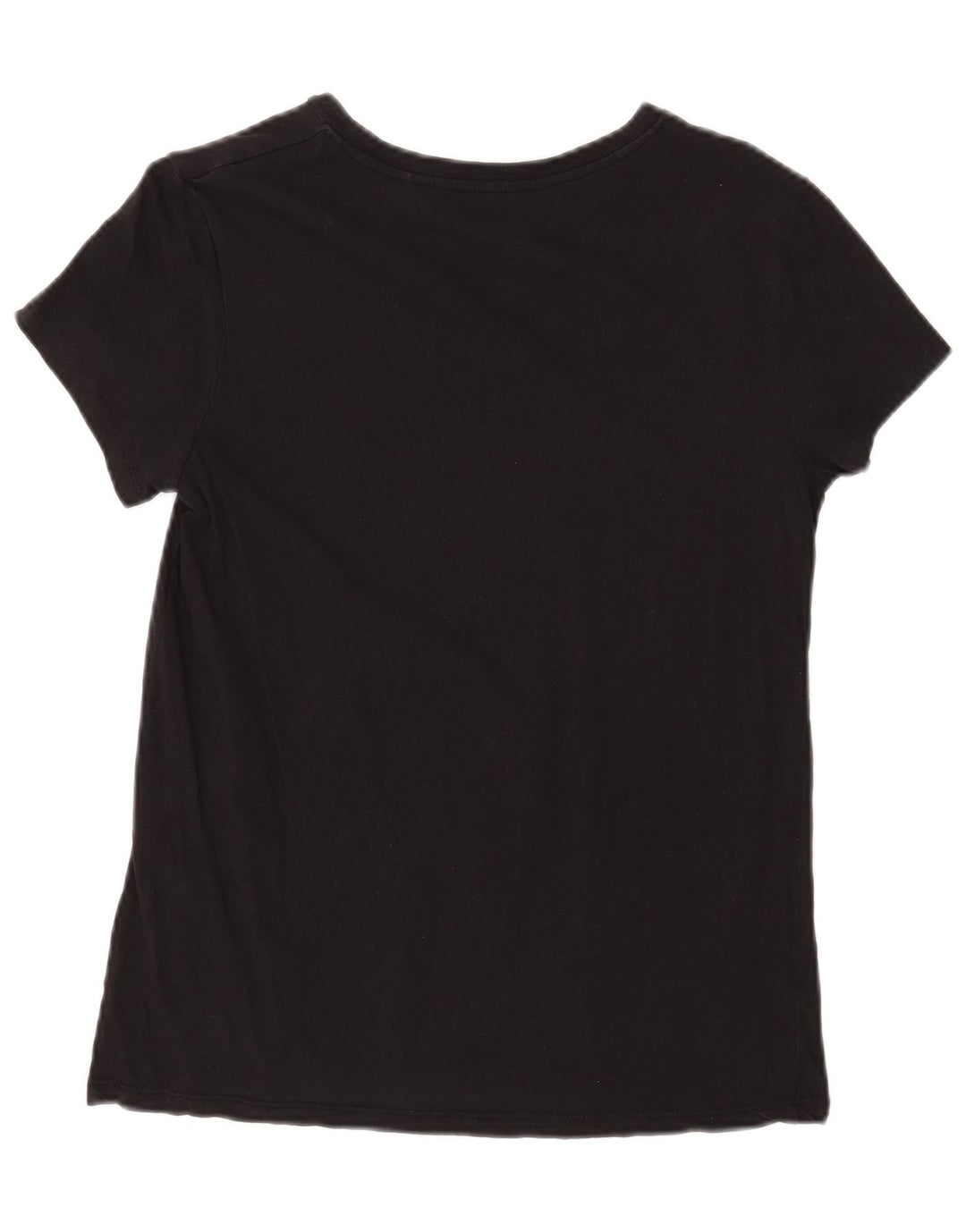 Levi's T-Shirt Graphique Femme UK 14 Noir Moyen