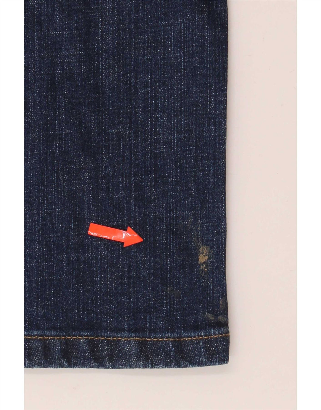 Marks & Spencer Jean droit coupe régulière pour homme W38 L33 bleu coton