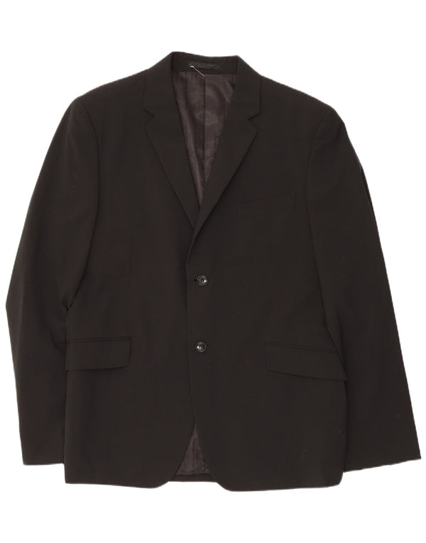 Jack & Jones Veste Blazer 2 Boutons Homme IT 56 3XL Noir Polyester