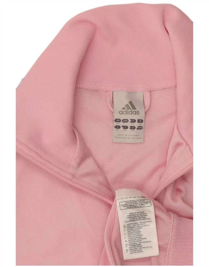 Adidas Veste de survêtement pour femme UK 16 Large Rose Polyester