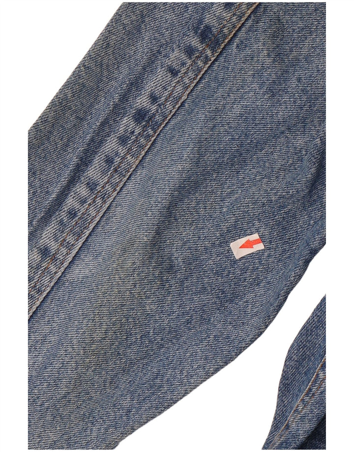Quarry Veste en jean Batwing pour homme UK 40 Large Bleu