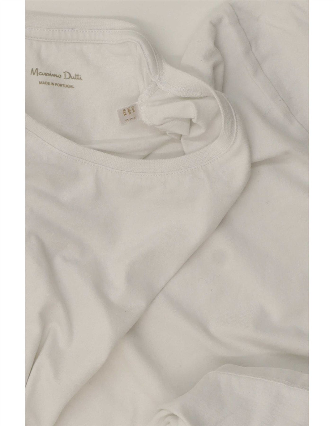 Massimo Dutti T-Shirt Femme Grand Blanc