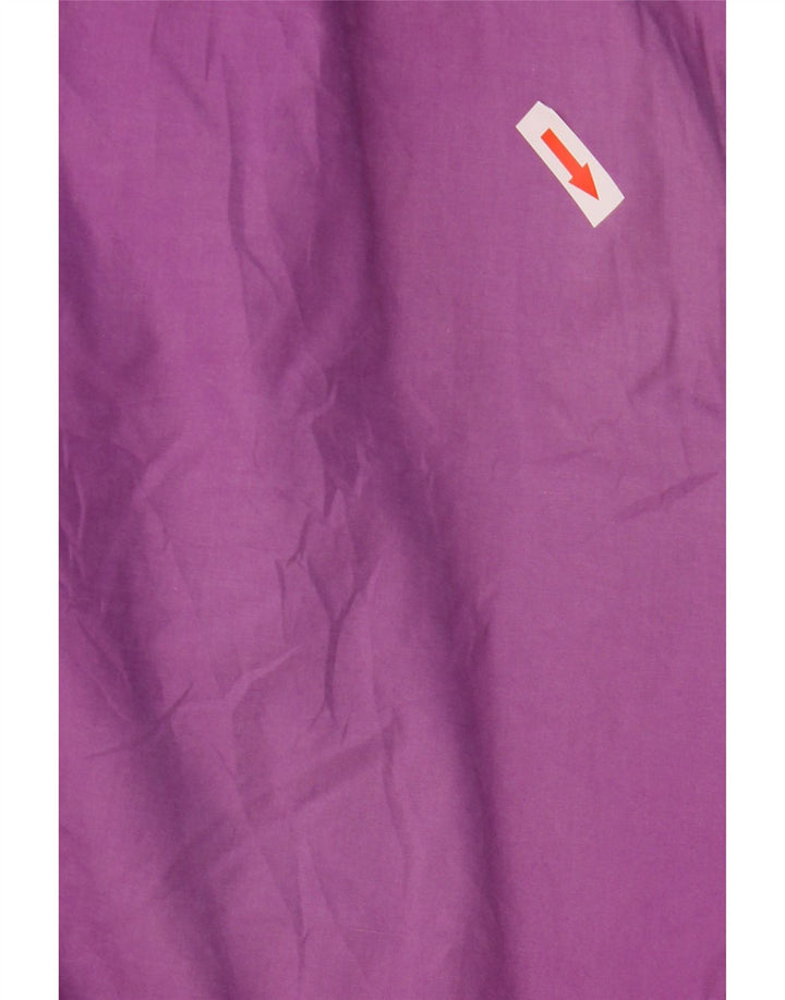 Diadora Combinaison de ski surdimensionnée à capuche pour femme UK 14 Violet moyen Polyester