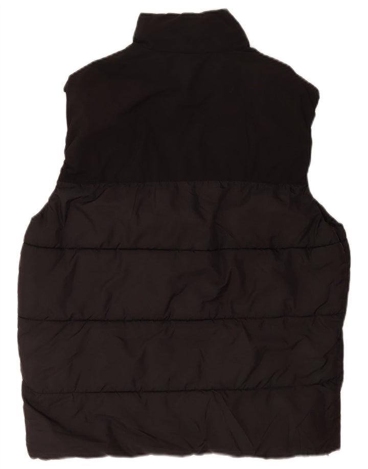 Zara Gilet rembourré pour homme UK 36 Small Noir Polyester