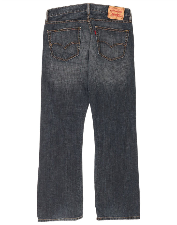 Levi's Jean 527 Bootcut Homme Bleu Marine Coton W34 L32