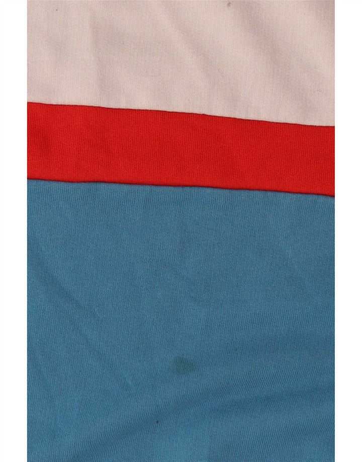 Fila Homme Graphic Sweatshirt Jumper XL Multicolore Colourblock Coton