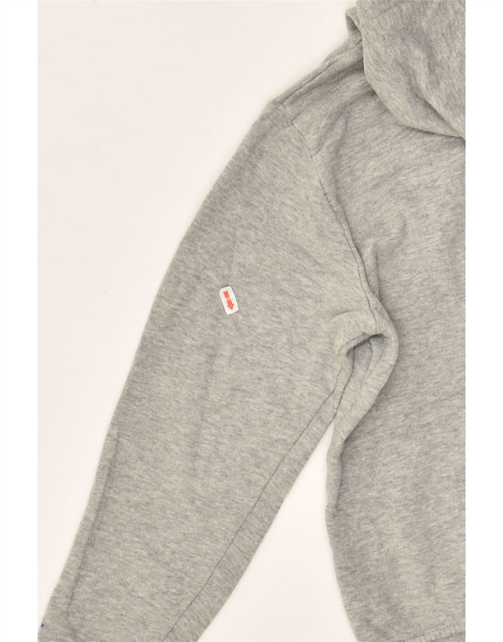 O'NEILL Boys Graphic Zip Hoodie Sweater 15-16 Years Medium Grey Cotton | Vintage O'Neill | Thrift | Second-Hand O'Neill | Used Clothing | Messina Hembry 
