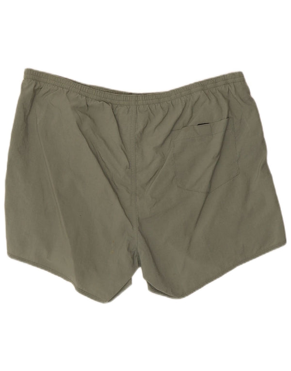 Nike Short de sport pour homme UK 34/35 Large Vert Nylon