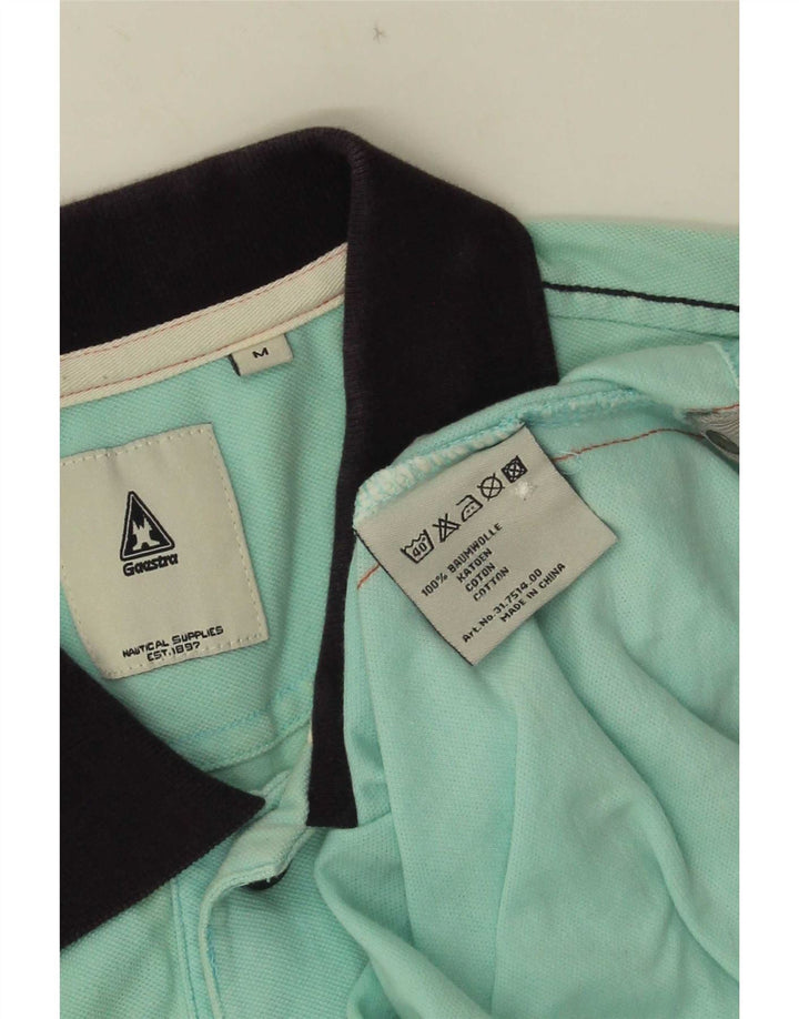 Gaastra Polo Graphique Homme Bleu Moyen Colourblock Coton