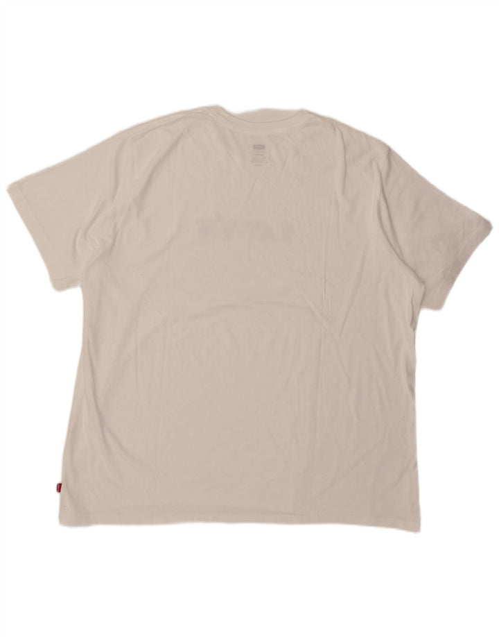 Levi's T-Shirt Relaxed Fit Graphic Homme Blanc XL