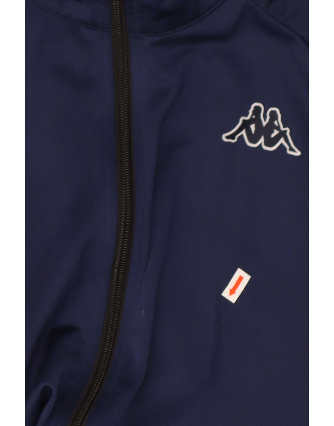 Kappa Veste de Survêtement Graphique Homme Bleu Marine Moyen Colourblock
