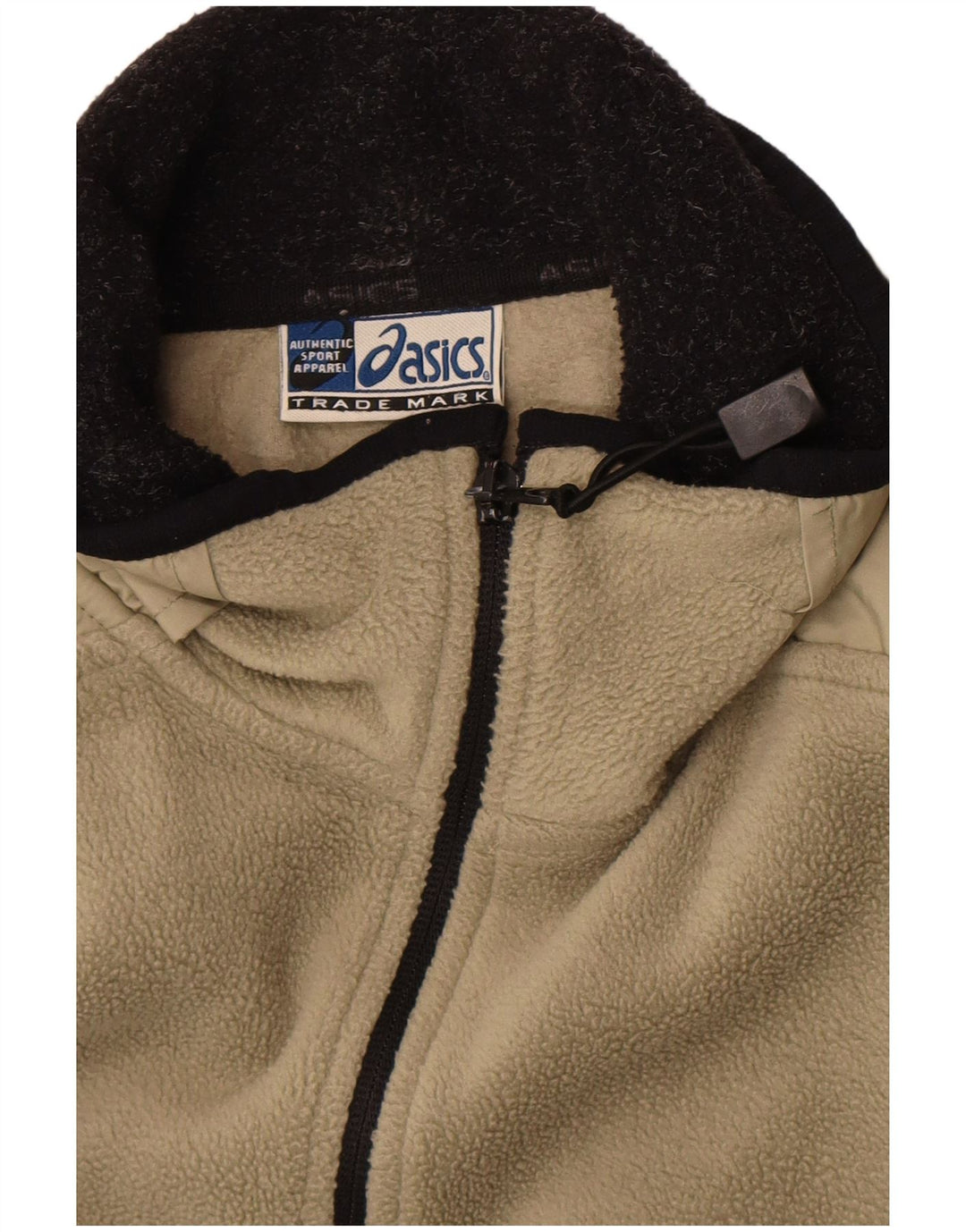 Asics Veste polaire pour homme UK 44 2XL Kaki Colourblock