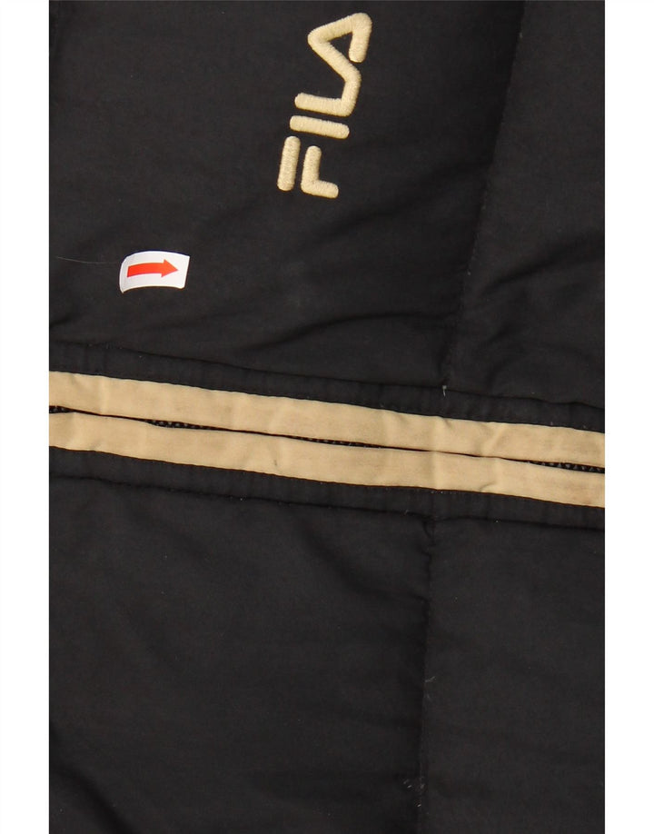 FILA Veste matelassée homme IT 50 Large Noir