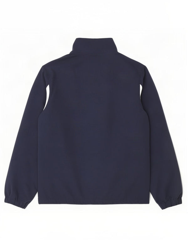 Fila Veste de survêtement pour homme Large Bleu Marine Colorblock Polyester