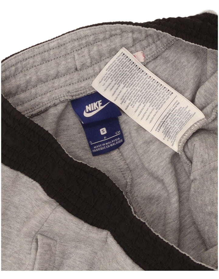 Nike Pantalon de survêtement Capri pour homme en coton color block Gris Taille S
