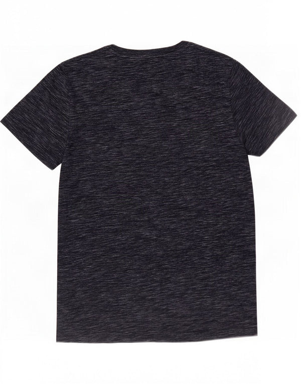 Superdry Homme T-Shirt Graphique Haut Large Bleu Marine Moucheté Coton