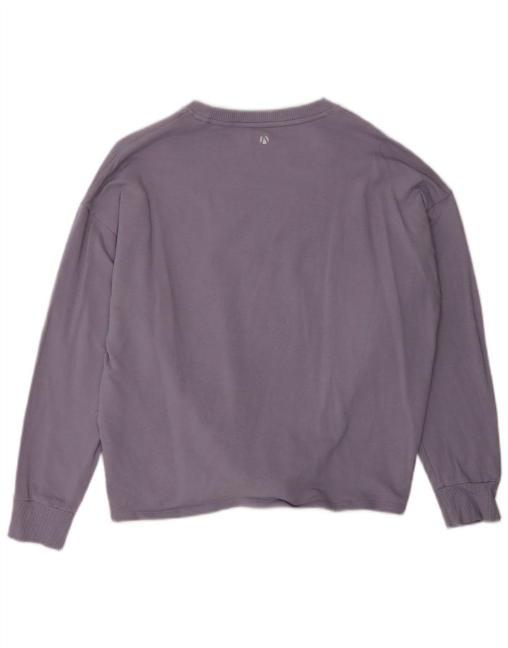 Marks & Spencer Sweat-shirt pour femme en coton violet moyen UK 12