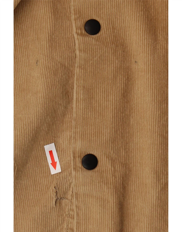 Jack & Jones Chemise En Velours Côtelé Coton Beige Moyen