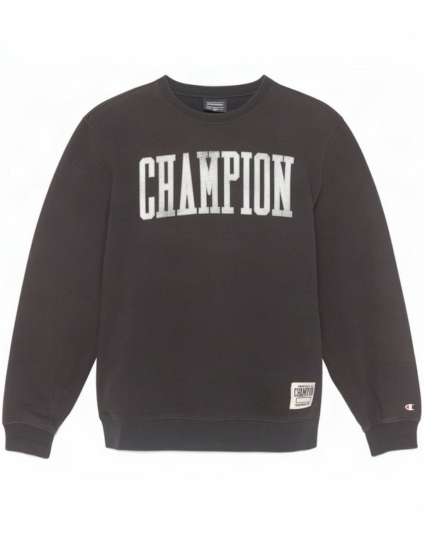 Champion Sweat-shirt graphique pour homme en coton bleu marine Taille L
