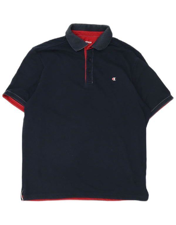 Champion Polo Easy Fit XL Homme Bleu Marine