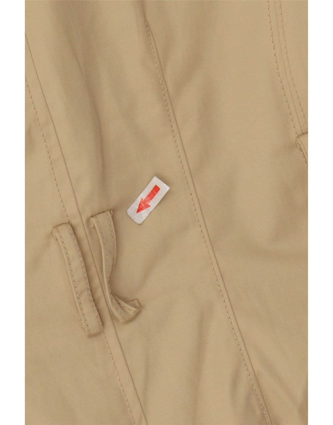 Lands End Trench-Coat Femme UK 10 Petit Coton Beige