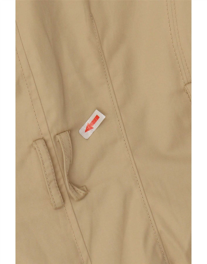 Lands End Trench-Coat Femme UK 10 Petit Coton Beige