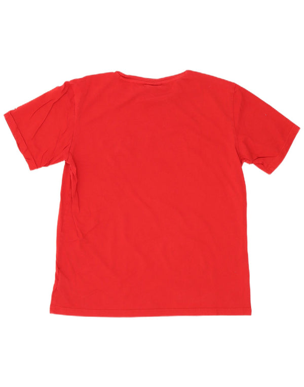 Champion T-Shirt Garçon 15-16 ans 2XL Rouge Coton