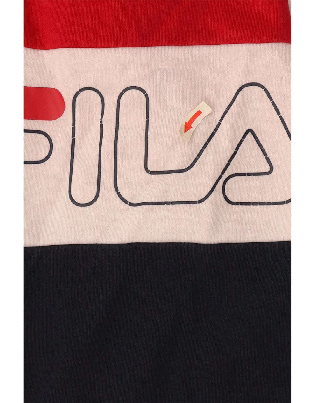 Fila Sweat-shirt pour femme UK 14 Medium Multicolore Colourblock