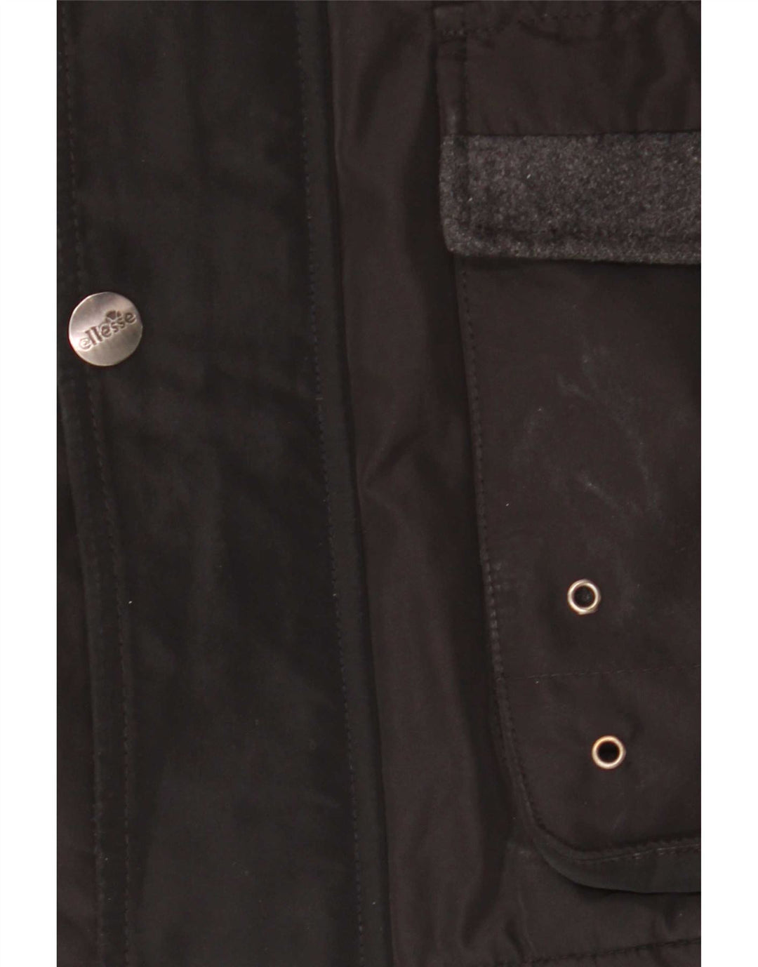 Ellesse Veste utilitaire pour homme UK 42 XL Noir