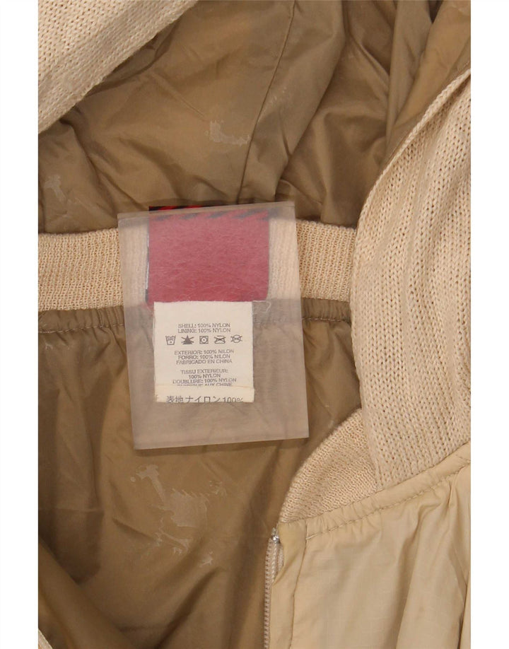 Oakley Veste bomber à capuche pour homme UK 38 Nylon beige moyen