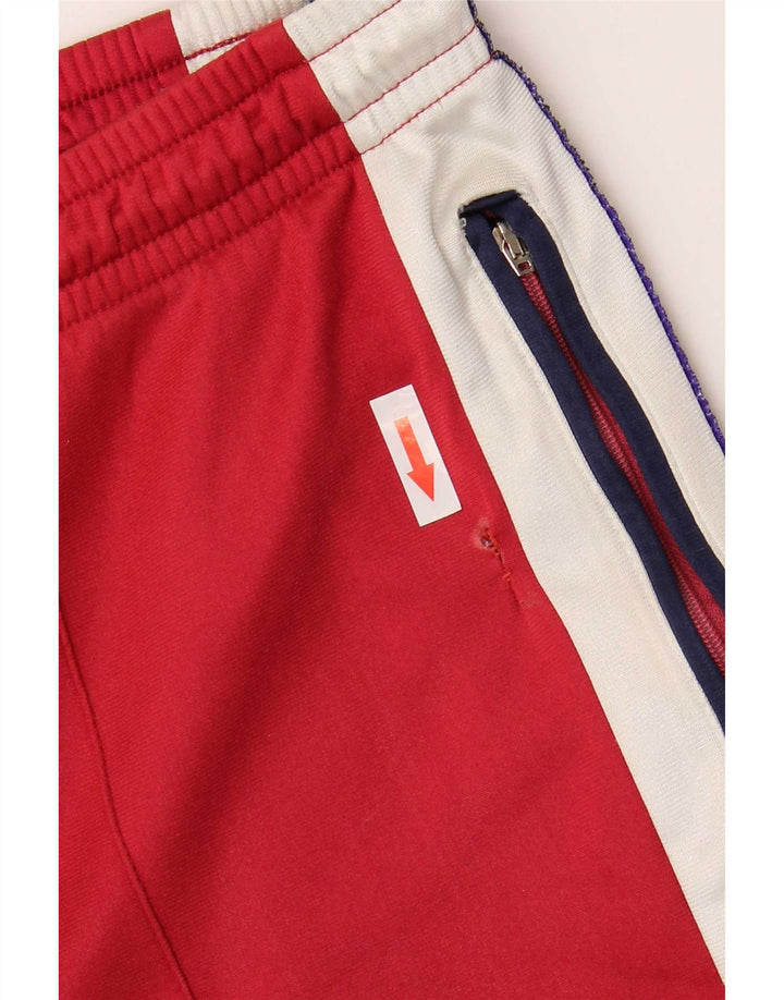 Asics Pantalon de Survêtement Graphique IT 52 Large Rouge Polyamide Colorblock Homme