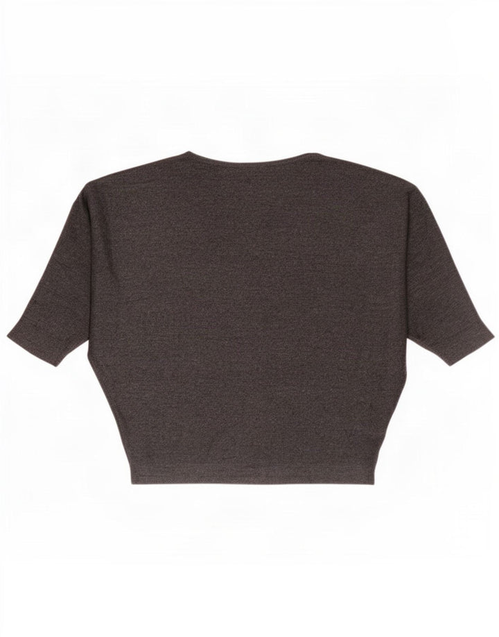 Phase Eight Chemisier Femme Top UK 16 Large Gris Viscose