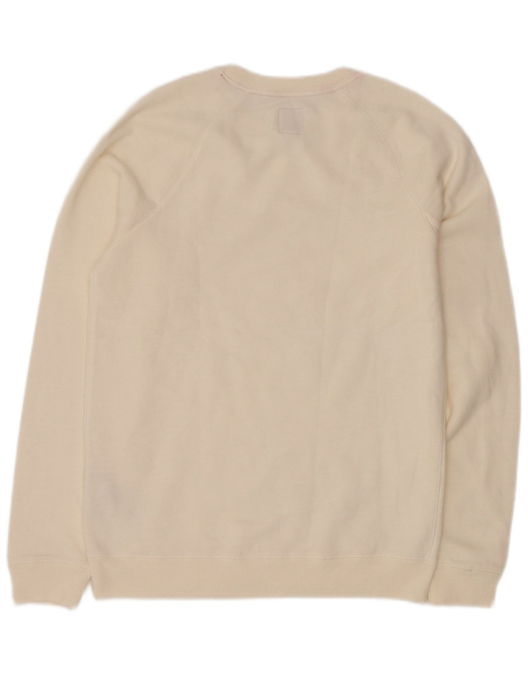 Jack Wills Sweat-shirt graphique pour homme en coton blanc cassé moyen