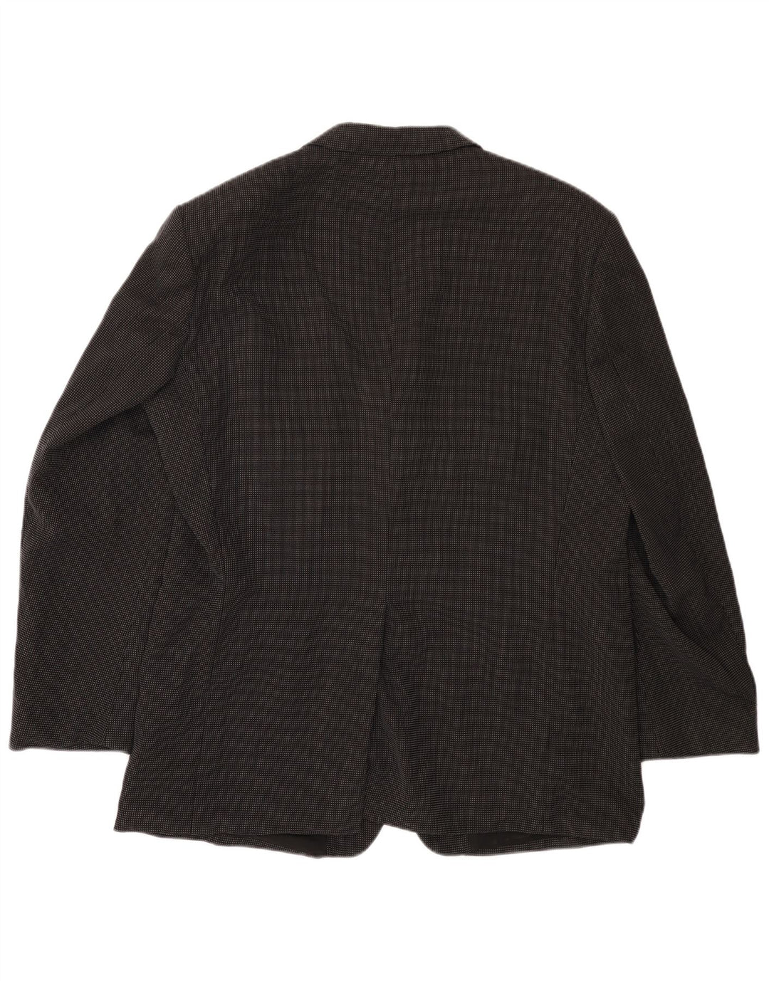 HUGO BOSS Veste Blazer 3 Boutons Homme EU 56 3XL Laine Tachée Noir