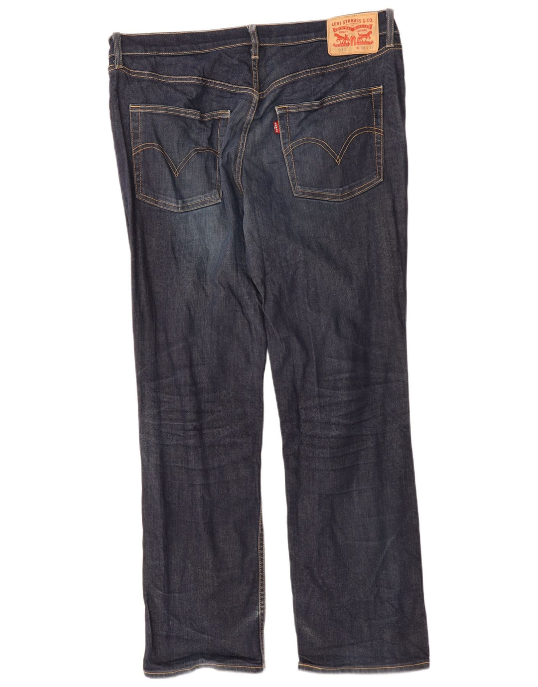 Levi's Jean Slim 511 Homme W38 L32 Bleu Marine Coton