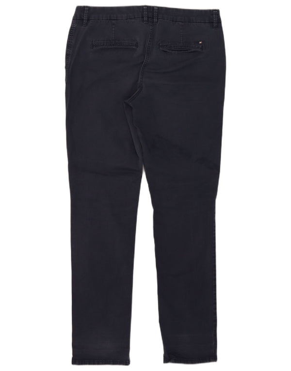 Tommy Hilfiger Pantalon chino skinny pour femme US 10 Large W32 L30 Bleu marine