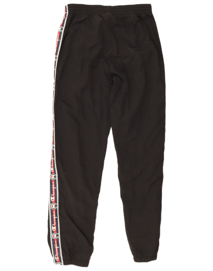 Champion Pantalon de Survêtement Graphique Joggers Homme Noir Moyen Polyamide