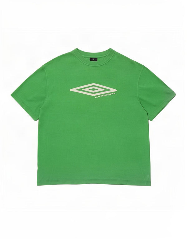 Umbro T-Shirt Graphique Homme Vert Moyen Coton