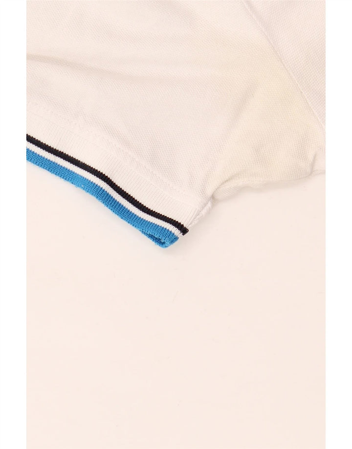 Diadora Polo Homme Grand Blanc Coton