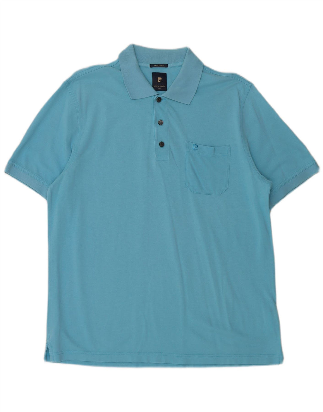 PIERRE CARDIN Polo Homme Grand Bleu Coton