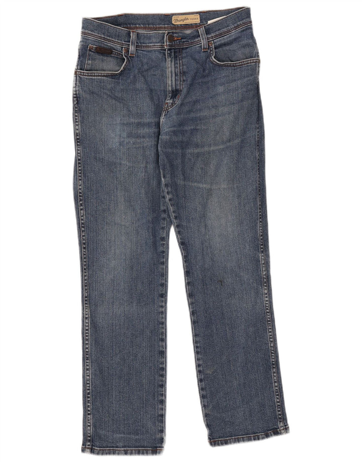 Wrangler Jean Droit Texas Homme W32 L30 Bleu Coton