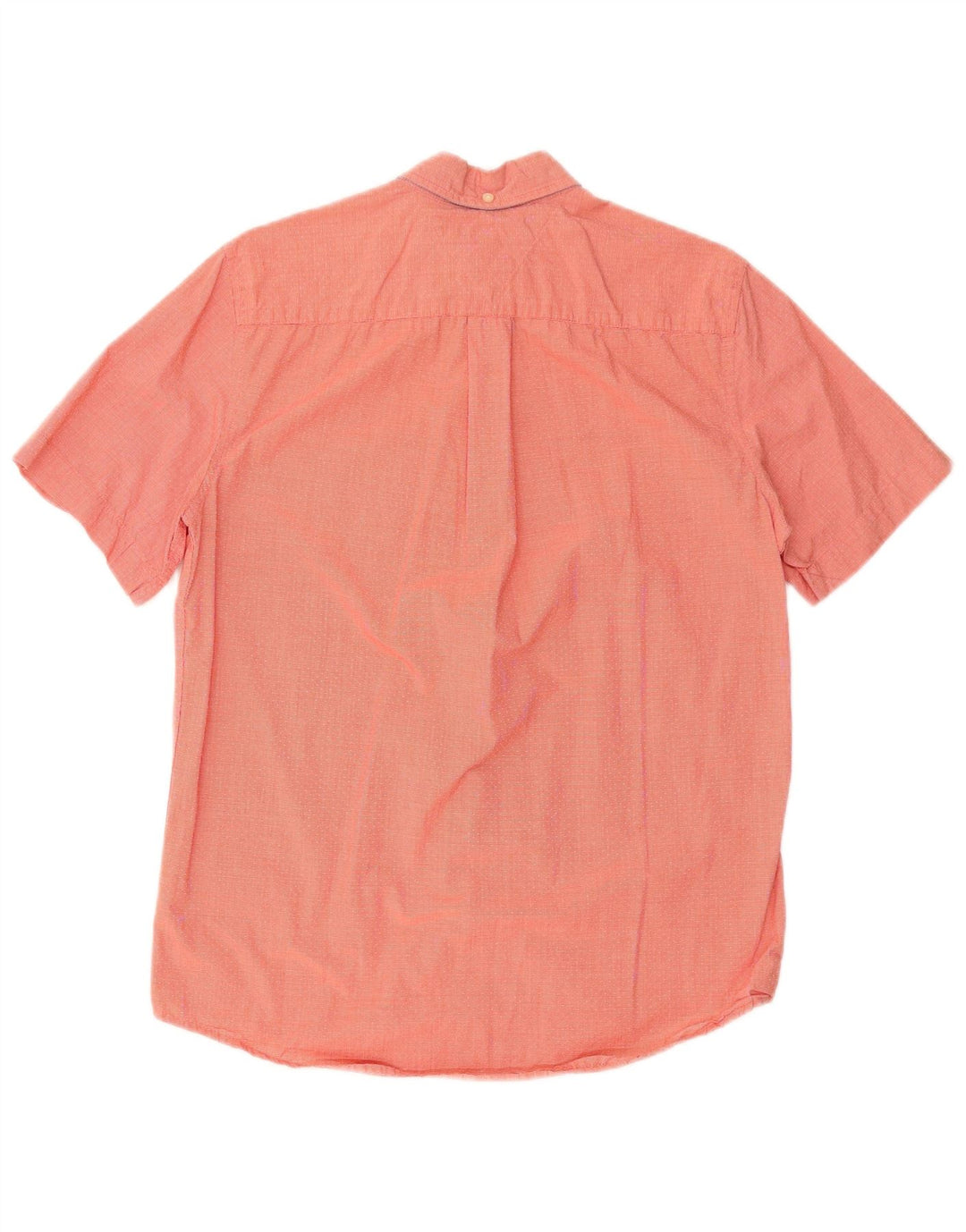 Tommy Hilfiger Chemise à manches courtes pour homme Coupe classique Petit pied-de-poule rouge